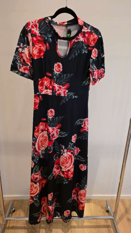 Stutterma blómakjóll M