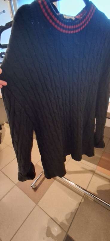 Weekday black knitted sweater