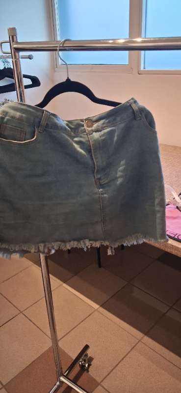 Denim skirt