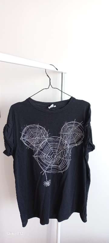 DISNEY PRIMARK black Mickey Mouse T-shirt
