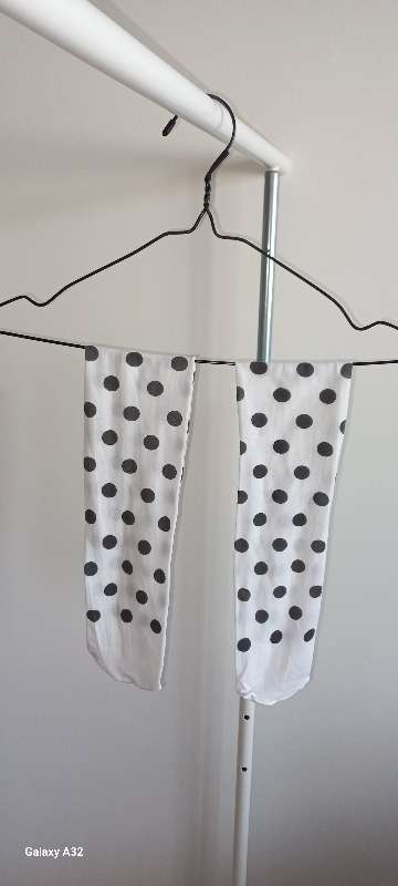 white knee-high socks