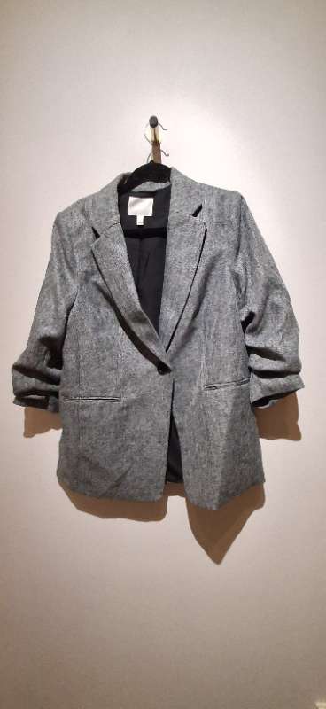 H&m grey jacket
