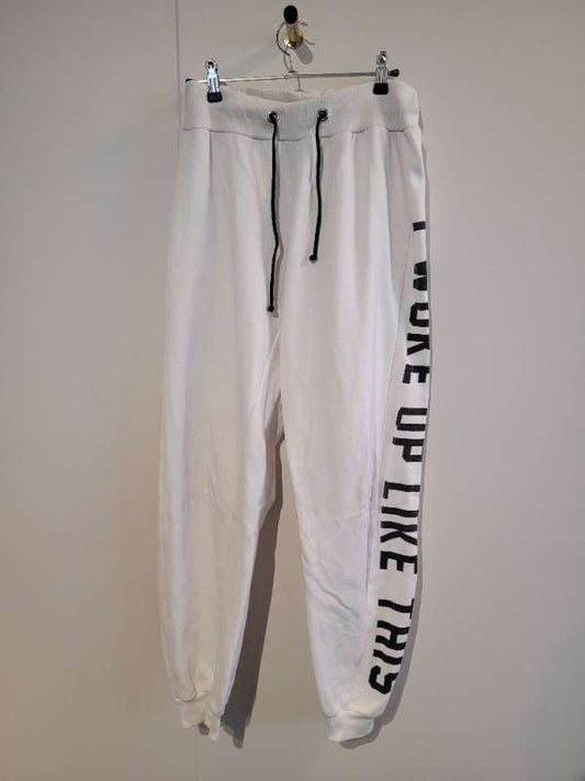 Hvítar sweatpants