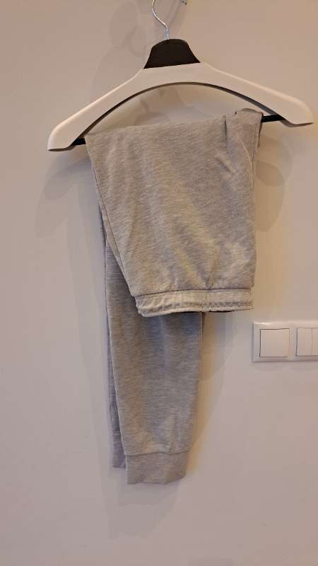 Jack&Jones joggingbuxur gráar