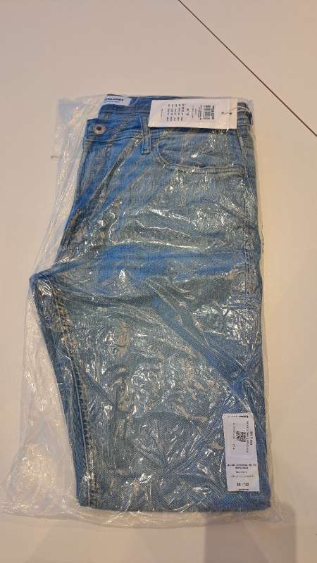 Jack&Jones gallabuxur ljósbláar
