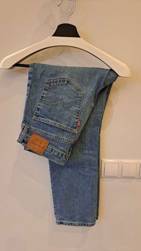Levi's 724 High Rise Straight gallabuxur