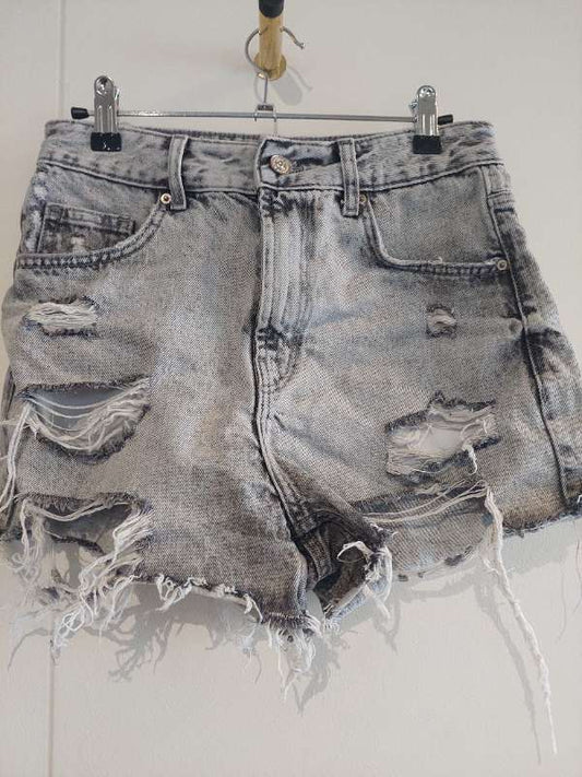 Bershka stuttbuxur gráar