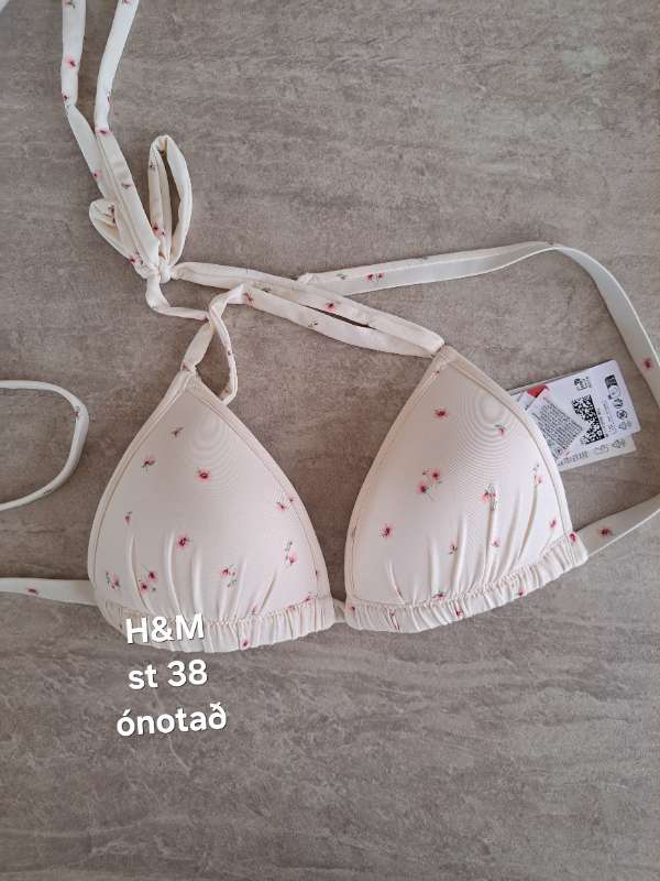 H&M bikiní toppur ónotaður