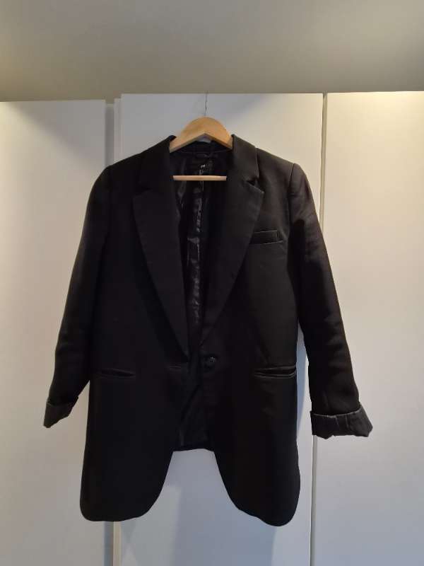 Svartur blazer