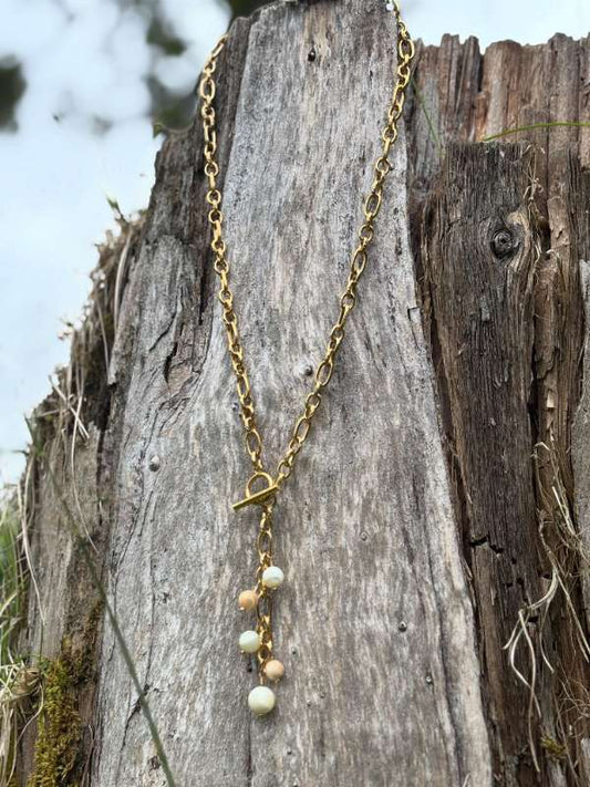 Hálsmen m/perlumóðir