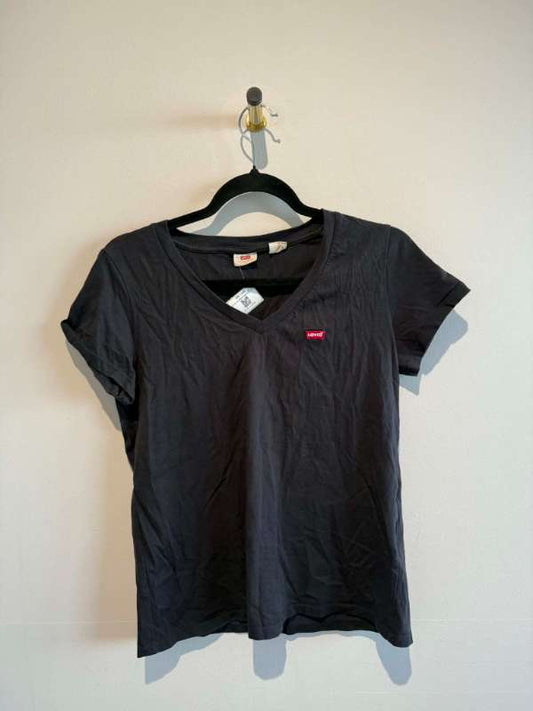 Levis stuttermabolur svartur