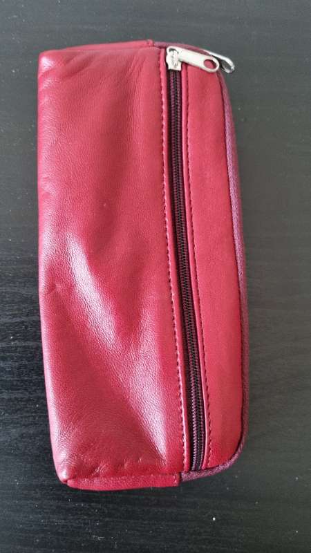 Budda /rauð /  leður