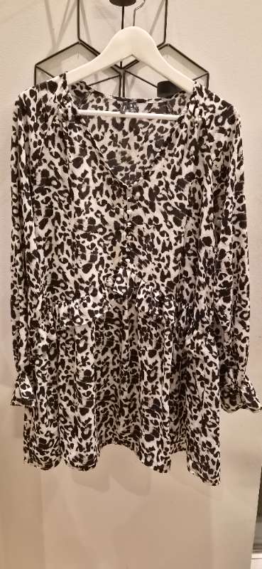 Skyrtukjóll, leopard - Vero moda