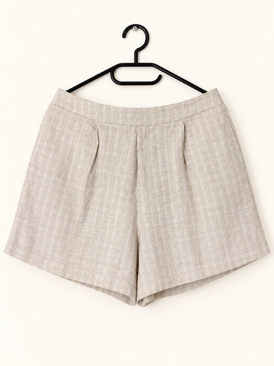 Linen shorts