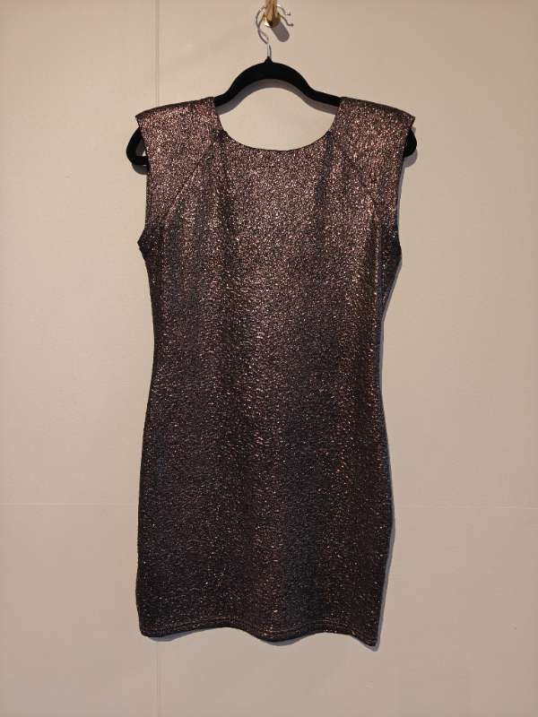 AxParis brown glitter dress