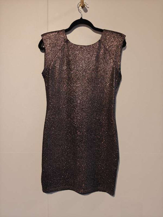 AxParis brown glitter dress