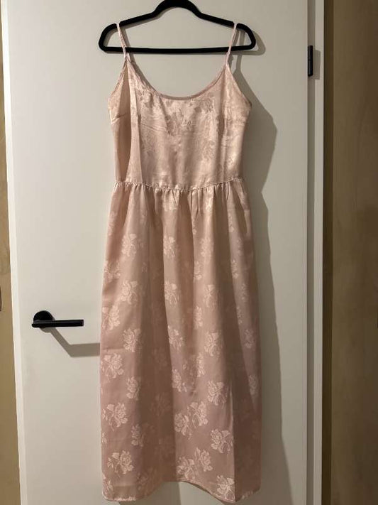 Bleikur Reclaimed Vintage kjóll