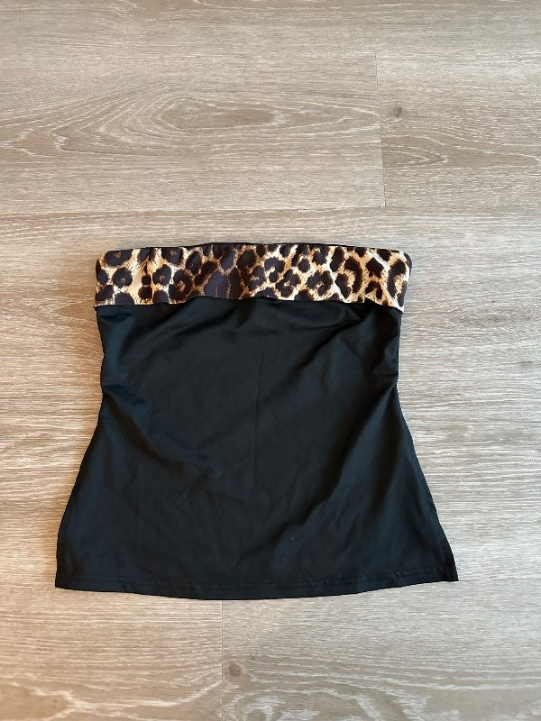 Leopard tube top