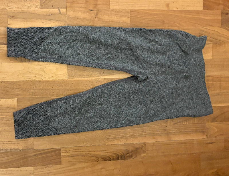 Gray workout pants