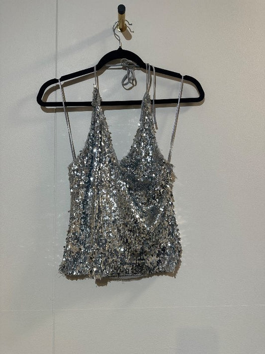 Zara glimmer toppur
