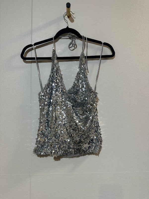 Zara glimmer toppur