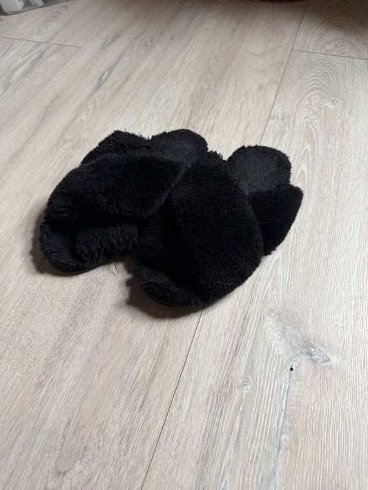 Inniskór svartir