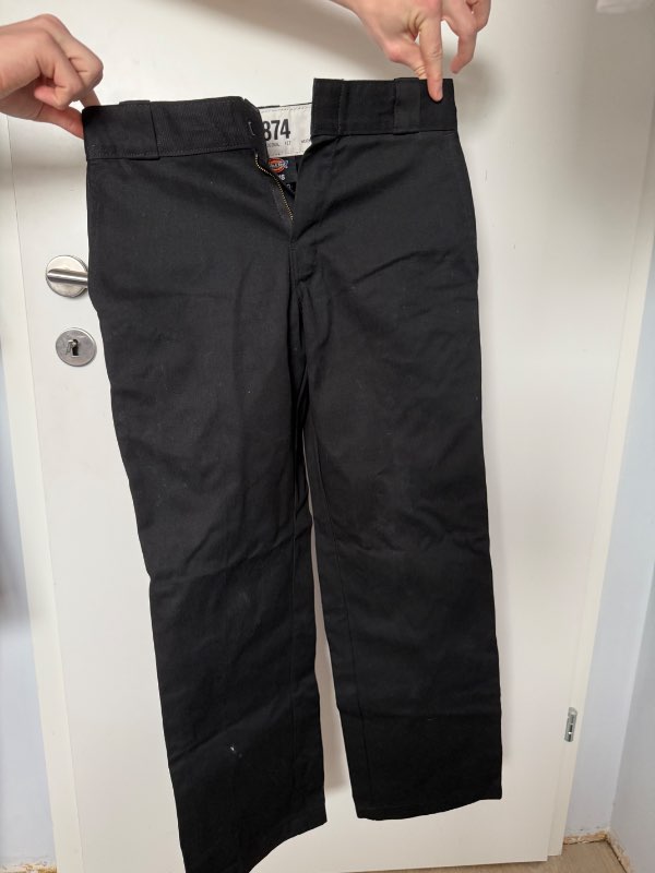 Dickies svartar buxur