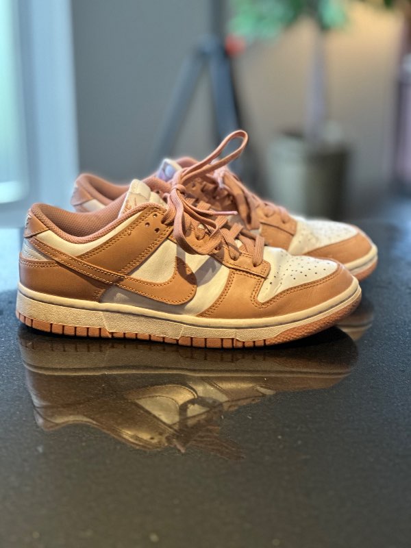 Nike low cream dunks