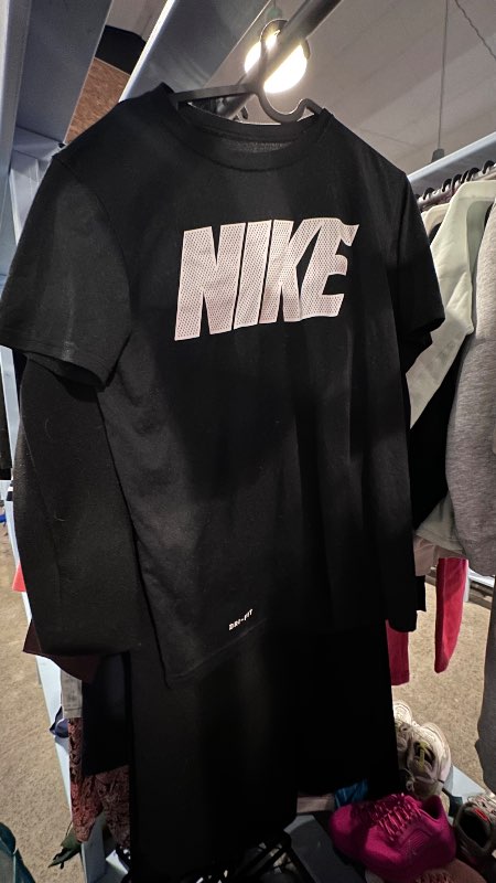 Svartur nike t shirt S