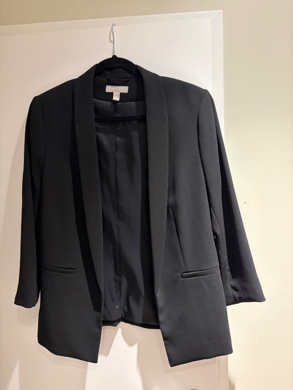 Svartur blazer - 1x notaður