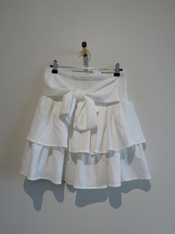 White skirt