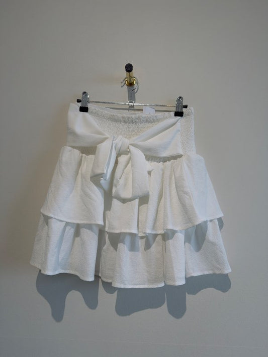 White skirt