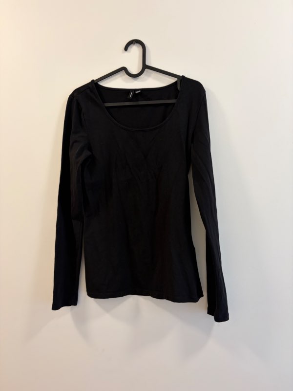 Langermabolur svartur Vero Moda