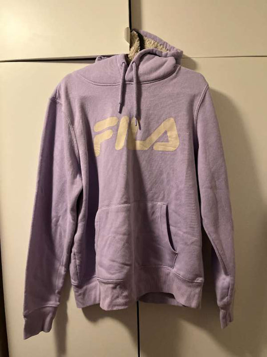 FILA fjólublá hettupeysa