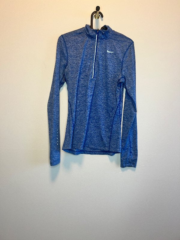 Nike blá half zip