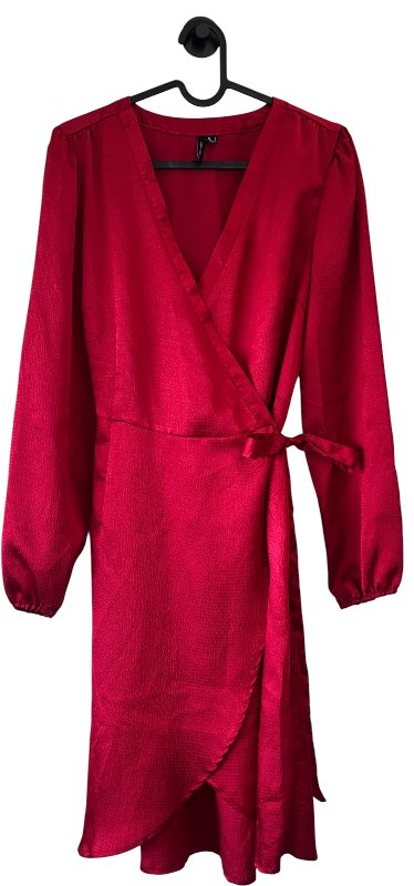 Rauður Vero Moda kjóll