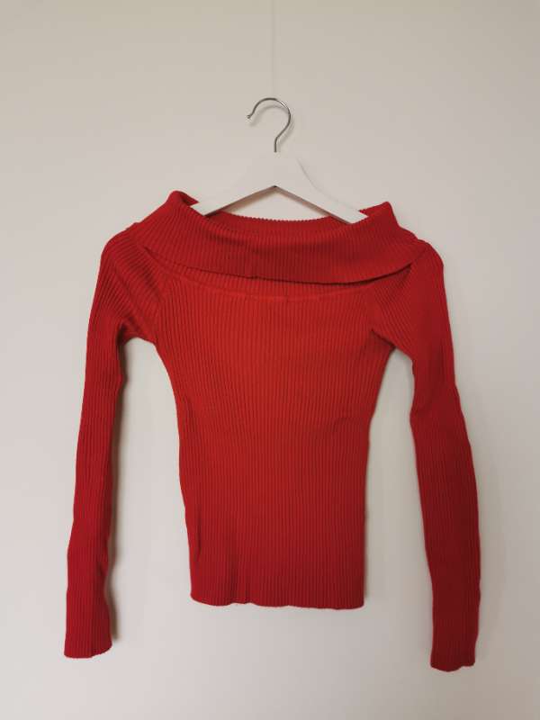 Red sweater