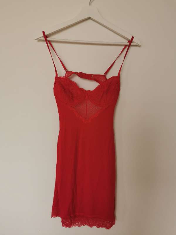 Red dress