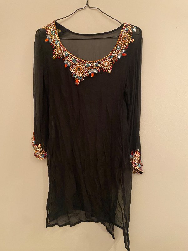 Svört mussa glimmer