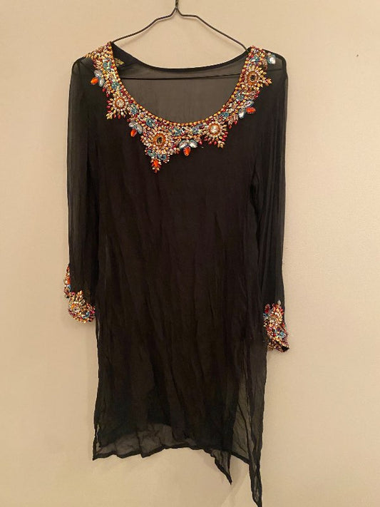 Svört mussa glimmer