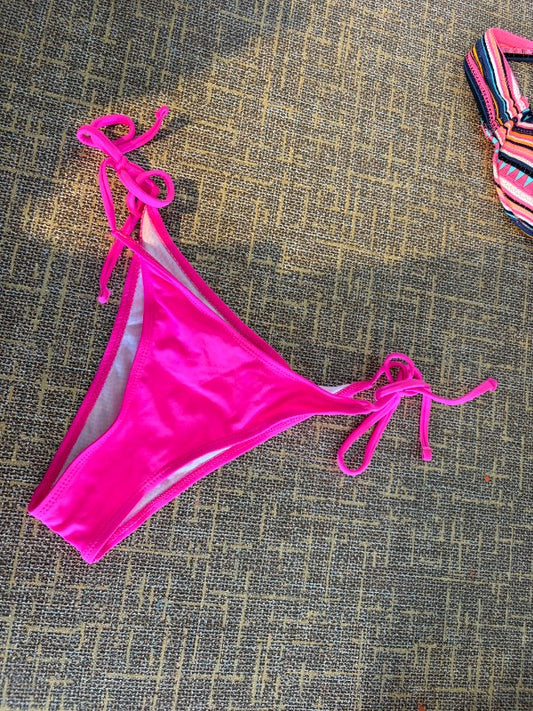 Bikini botn neon bleikur