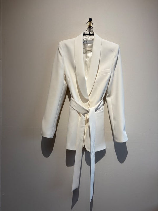 Hvítur blazer