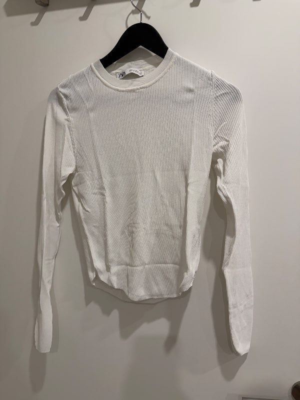 Zara peysa - Hvít