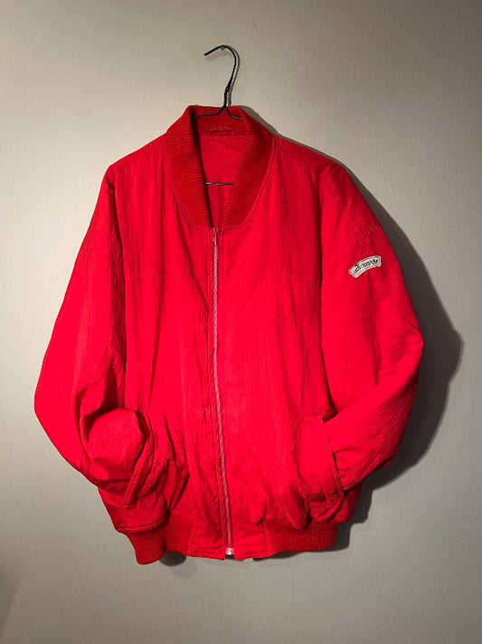 vintage Adidas jacket red