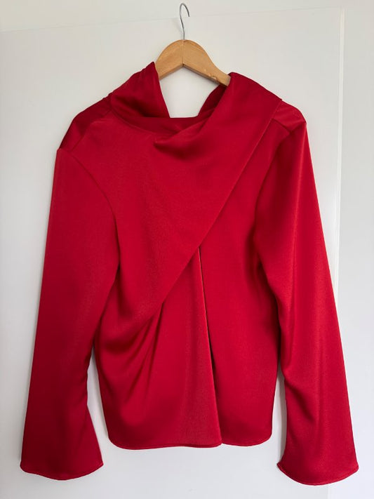 Rauð H&M skyrta