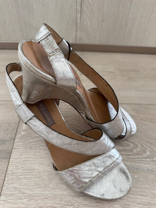 Silver heels