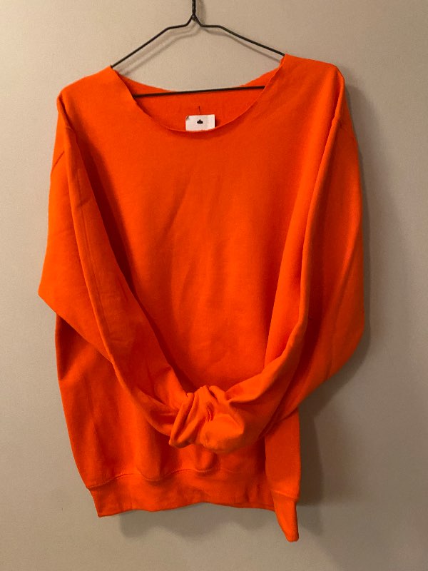Orange shirt