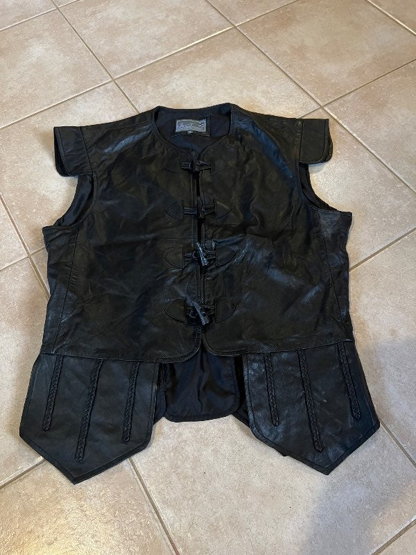 Brondsword leður vesti