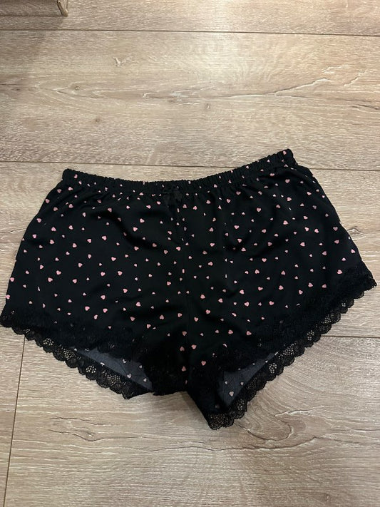 Hjarta náttfata-stuttbuxur