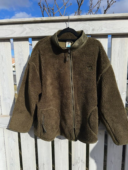 Lucy&Yak flíspeysa Mason khaki ónotað